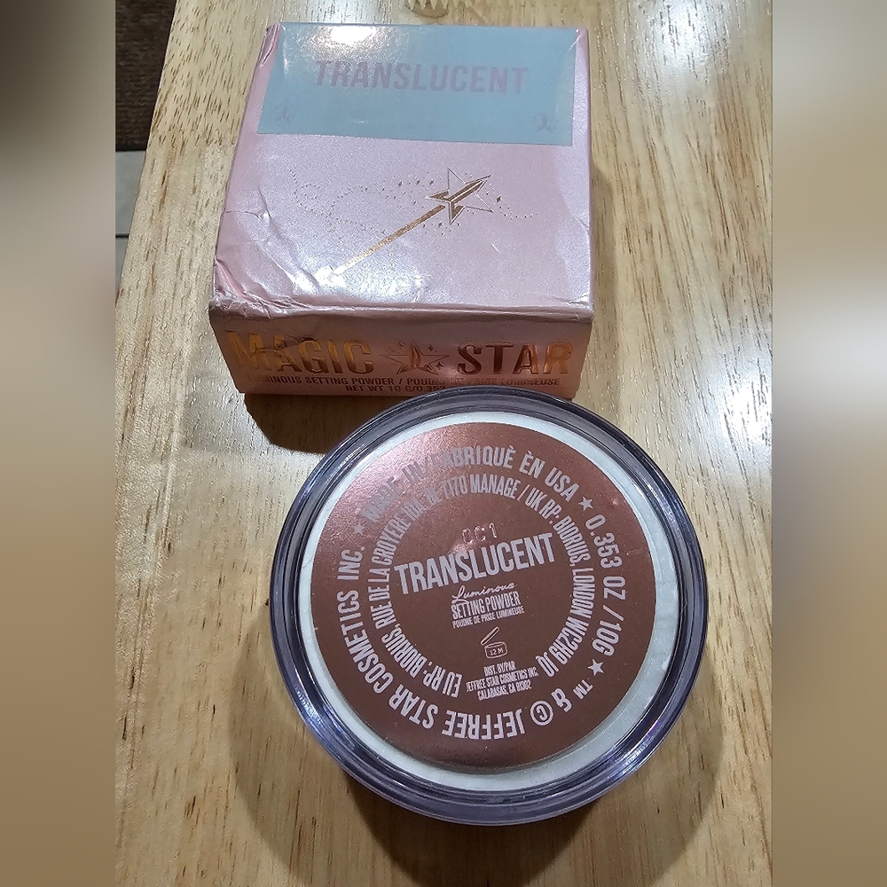 Jeffree Star Luminous Setting Powder Translucent New In Box - Picture 1 of 5